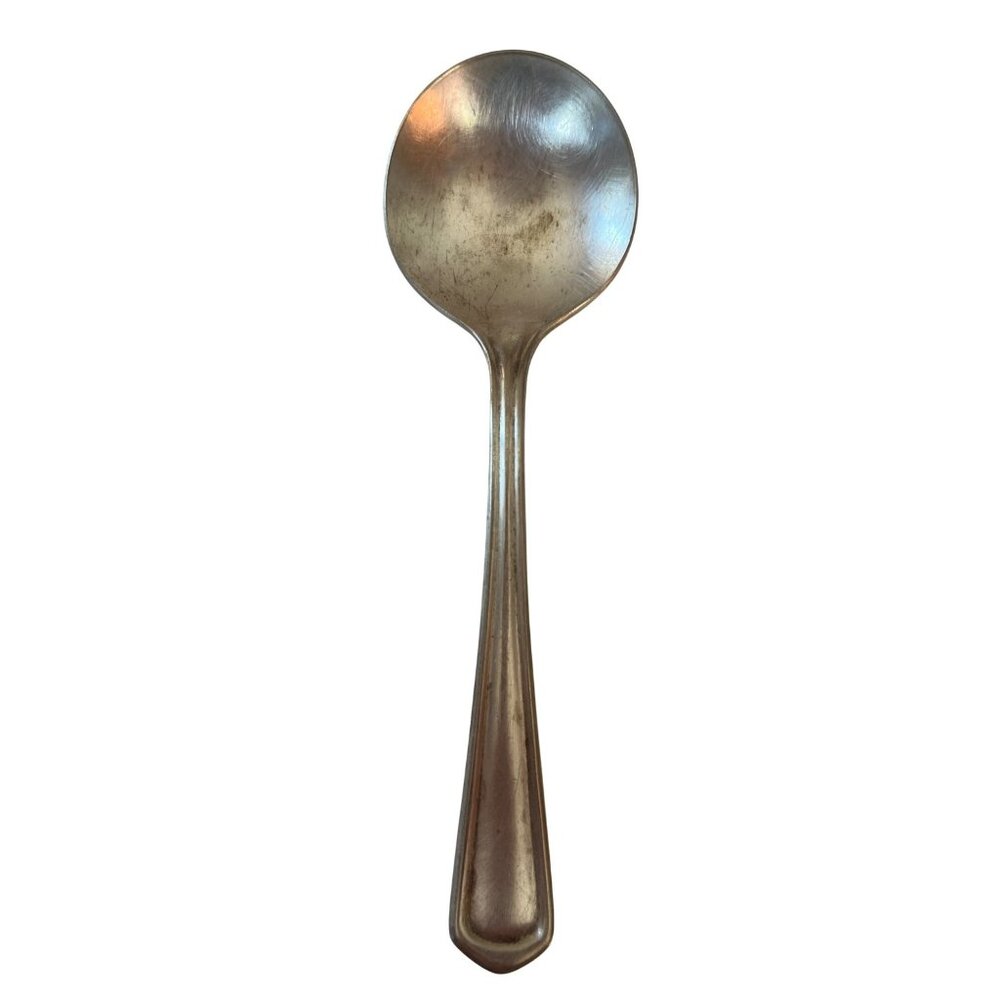 Vintage Lansing Bros Silver-Plated Spoon 6" Long A88